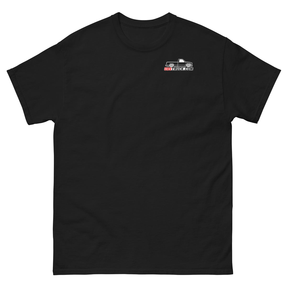 Black Small Logo Men's classic tee
