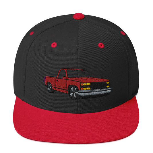 Red OBS Snapback Hat