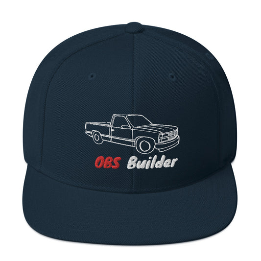 OBS Builder Hat NavySnapback Hat