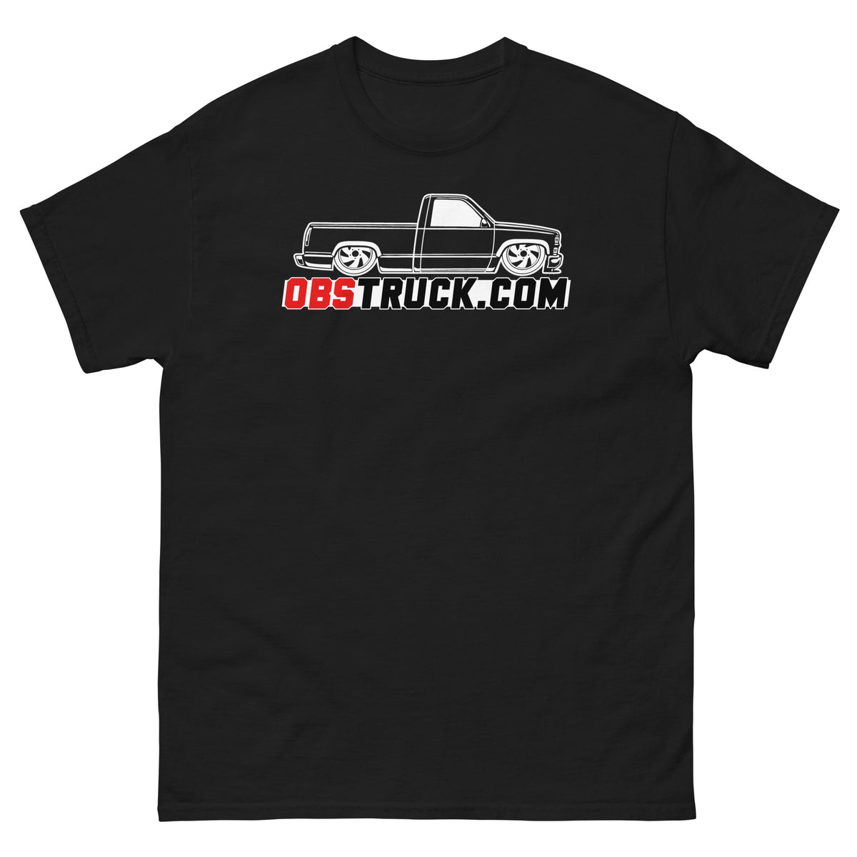 OBS Big Logo Black Men's classic tee
