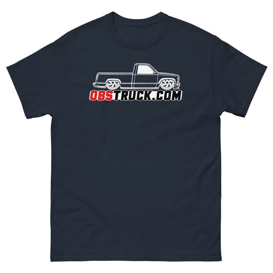 OBS Big LOGO NAVY Men's classic tee